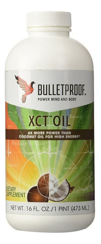 Bulletproof Xct Oil, 473 Ml ( Aceite Coco Premium )