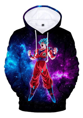 Sudaderas Con Capucha Dragon-ball Z Para Niños, Ropa Kawaii,