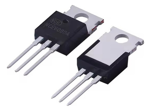 10 Pzas Nce6080a Mosfet 60v 80a 110w To-220