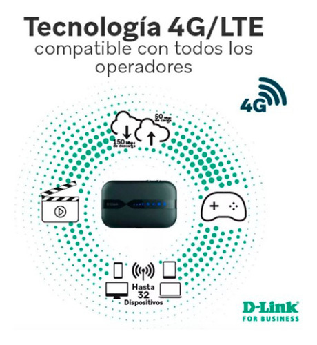 Router Mobile 4g Lte Wifi D-link Dwr-932c Slots Sim Card