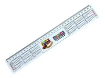 Comprar Reglas Personalizadas 30cm Con Logo Y Almanaque 100 Unid