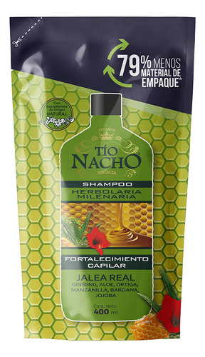 Tio Nacho Doypack Shampoo Herbolaria 400ml