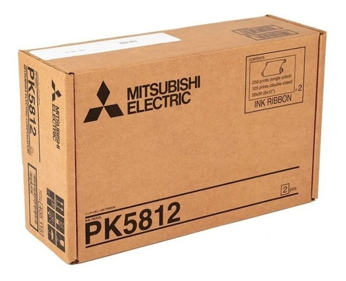 Imagen 2 de 7 de Insumos Ck5000 + Pk5812 Impresora Mitsubishi W5000 20x30