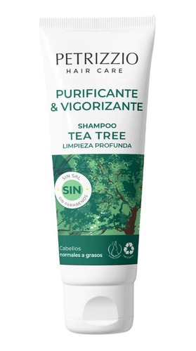 Shampoo Tea Tree 200 Ml Petrizzio