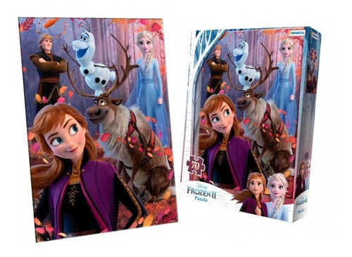 Frozen Ii Puzzle 70 Pzas Dfz07839