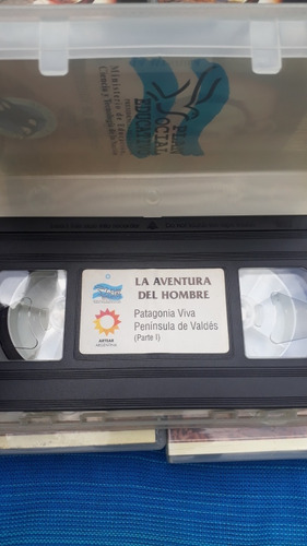 12 Cintas Vhs Documentales La Aventura Del Hombre (Usado)