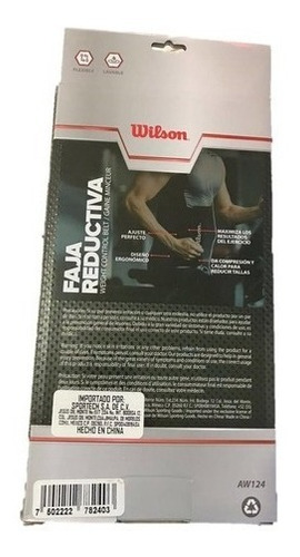 Faja Reductiva Wilson Aw124 Hombre