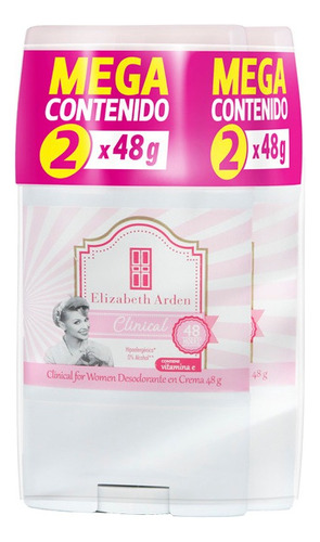 Desodorante Elizabeth Arden Clinical Crema En Barra 96gr Mar