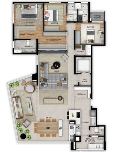 Imagem 19 de 20 de Apartamento À Venda No Bairro Vila Madalena - São Paulo/sp - O-18525-30920