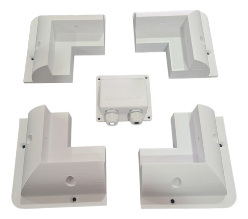 Kit Soporte Panel Solar 5 Piezas Motorhome C Caja Estanco