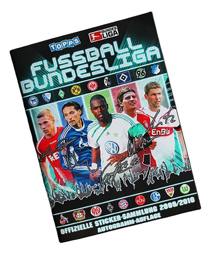 ¬¬ Álbum Fútbol Alemania 2009 - 2010 Topps Completo Zp