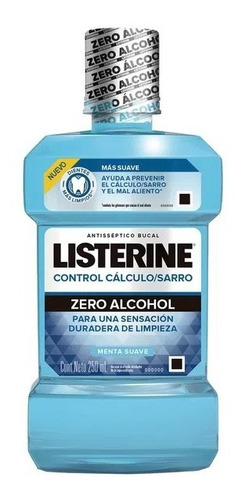 Listerine Zero Alcohol Control Sarro 250ml Magistral Lacroze