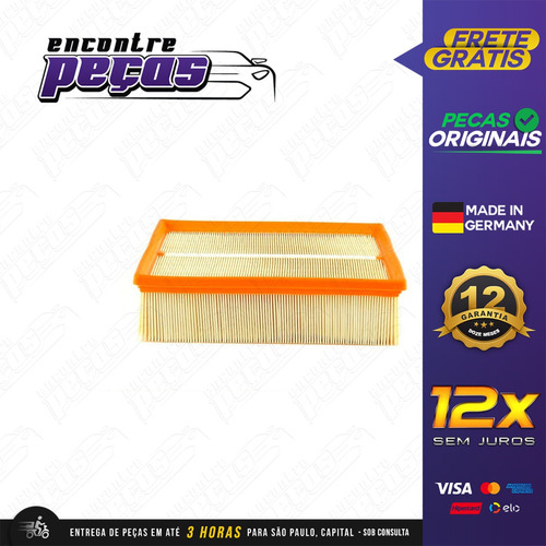 Filtro De Ar Audi A4 Cabriolet 3.2 Fsi 2006-2009 Original