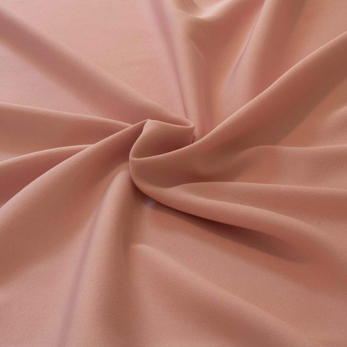 Rolo 50 Metros Tecido Gabardine Two Way Rose Com Elastano