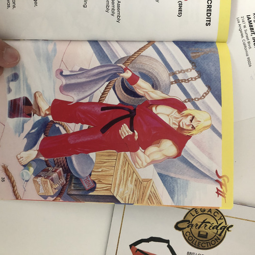 Street Fighter Legacy Cartridge 30th Collection - Snes Cib