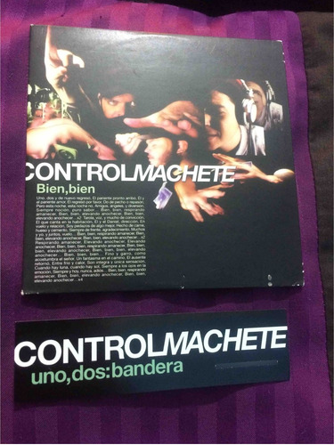 Control Machete - Bien Bien - Promo - Tijuana No - Sticker