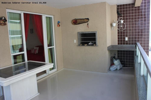 Imagem 3 de 15 de Apartamento Para Temporada Em Itapema, Meia Praia, 3 Suítes, 3 Banheiros, 2 Vagas - Sa702_1-212141