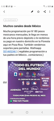 Sky Soccer Plus Roku MercadoLibre