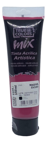 Tinta Acrílica Artistica Mix True Colors 150ml 2143 Magenta