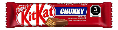 6 Pack Chocolate Chunky Kit Kat Nestle 40