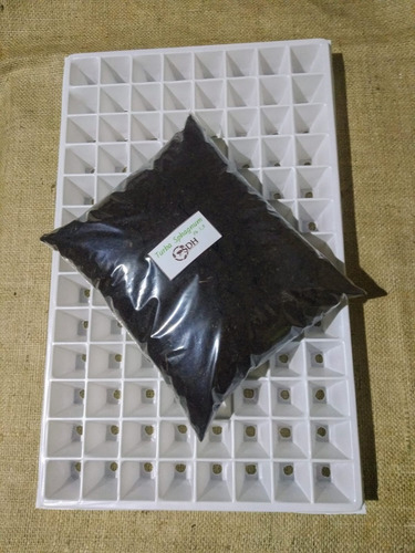 Imagen 3 de 4 de Kit 2000 Semillas 6 Variedades + Almaciguera + Turba