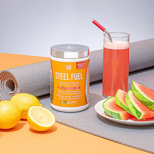 Steel Fuel Hydratacion Bcaa Steel Fit 30 Srv Recovery Sabor Watermelon Lemonade