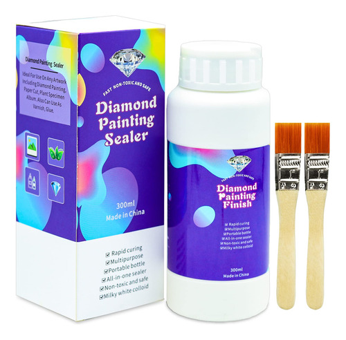 Kit Sellador Pintura Diamante 10.1 Fl Oz Conservador 5d Para