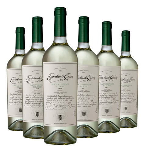 Vino Escorihuela Gascon Sauvignon Blanc 6x750cc