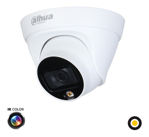 Camara Dahua Ip Domo Full Color 2mp 2,8 Mm Poe Color Blanco