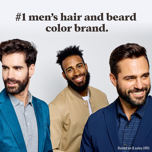 Tintura De Barba Apenas Para Homens Bigode E Barba Castanho