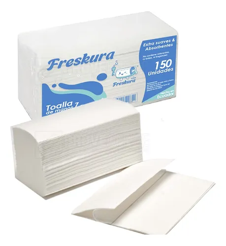comprar Toalla P\u002Fmanos Z Blanca 2hjs 21x23cm Pq150uni 2 L-pape-z150
