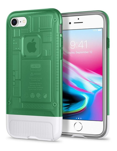 Capa Spigen Apple iPhone 7 8 Edição iMac G3 Classic C1 Verde