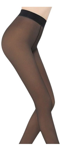 Calza Efecto Piel. Mujer Invierno Forro Piel S/m