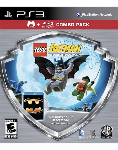 Ps3 - Lego Batman + Movie - Juego Físico Original U