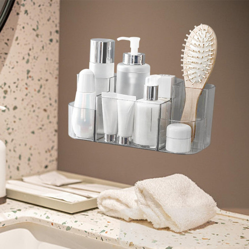Organizador De Baño Montado En La Pared Case De Gris