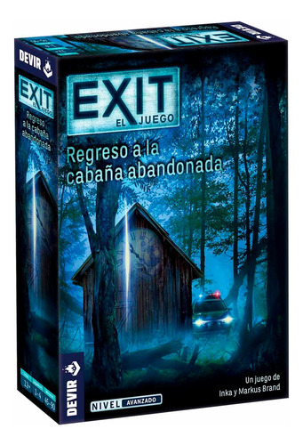 Exit Regreso A La Cabaña Abandonada - Juego De Mesa - Devir