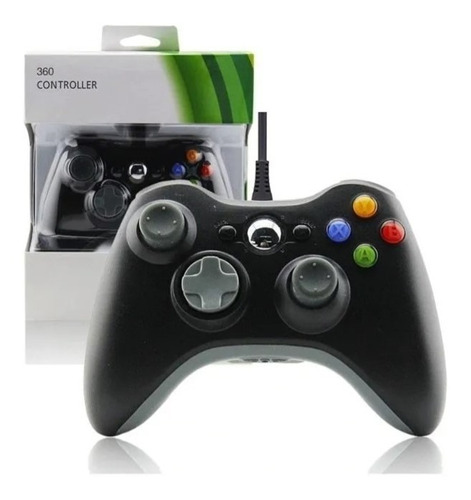 Imagen 1 de 4 de Control Joystick Alámbrico Xbox 360 Usb, Pc Y Android