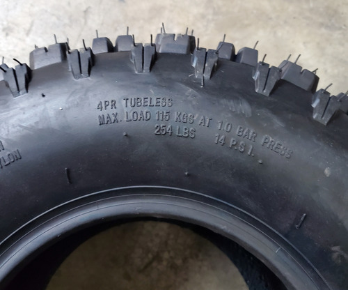 2 Llantas 18x9.5-8 Worcraft 4pr F810 Tl Todo Terreno