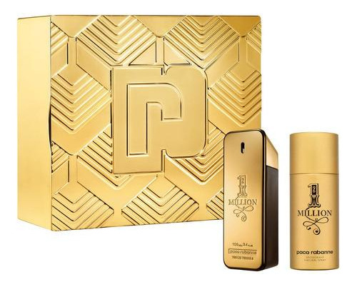 Set Perfume Paco Rabanne One Million 100ml + Desodorante
