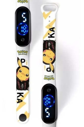 Reloj Electrónico De Pokémon Modelo Pikachu