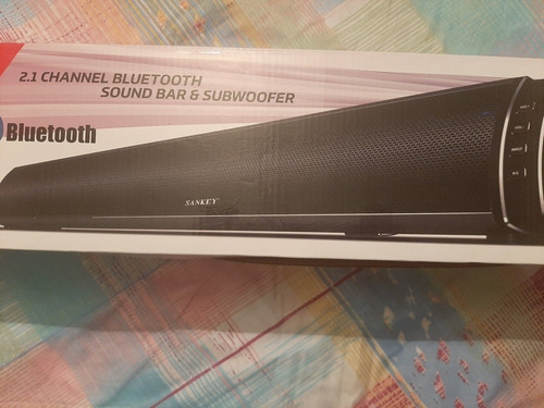 Imagen 4 de 4 de Barra De Sonido Con Subwofer Sankey Nueva De Paquete