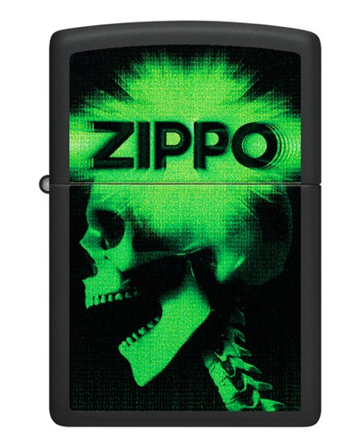 Encendedor Zippo Zp48485 Skull Cyber Design /jordy