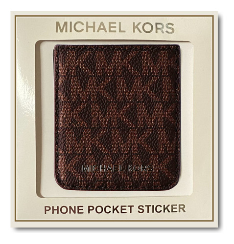 Porta Tarjeta De Michael Kors Para Celular Brown Luxury 