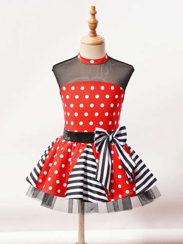 Vestido De Baile De Ballet Con Tutú Para Niñas