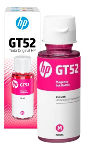 Botella De Tinta Hp Gt52 Y Gt53 Original