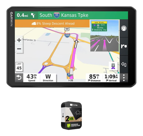 Garmin 010-02314-00 Dezl Otr800 - Paquete De Navegador Gps D