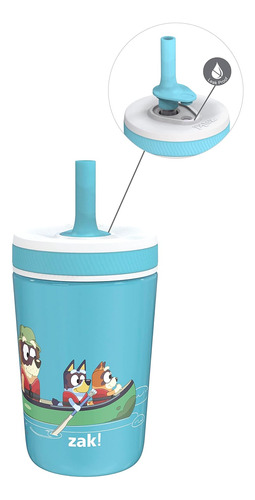 Vasos Niños Bluey Kelso Viajes O Casa, 12 Oz, Vaso De ...