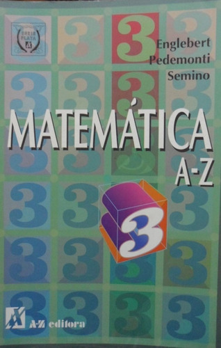 Matemática 3 A Z Englebert Pedemonti Semino