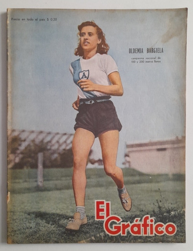 Revista El Grafico 1387 - Sudamericano De Futbol 1946 Fs