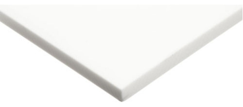 Plancha De Hdpe Color Blanco 1500x3000 X 6mm
